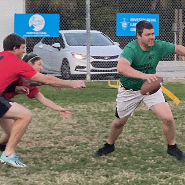 Adult flag football standings take a turn