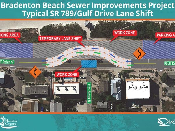 Sewer project in Bradenton Beach will impact residents, visitors and traffic