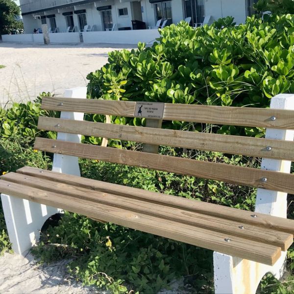 Memorial bench replacement cost established