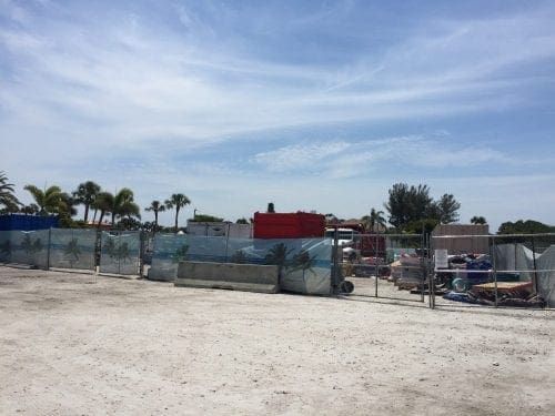 Holmes Beach dog park staging area