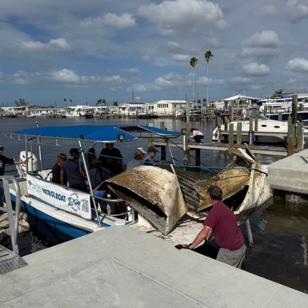 Marine debris cleanup successful