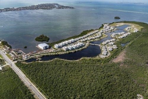 One Particular Harbour marina aerial