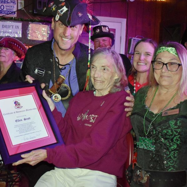 Ellen Scott deemed honorary Privateer