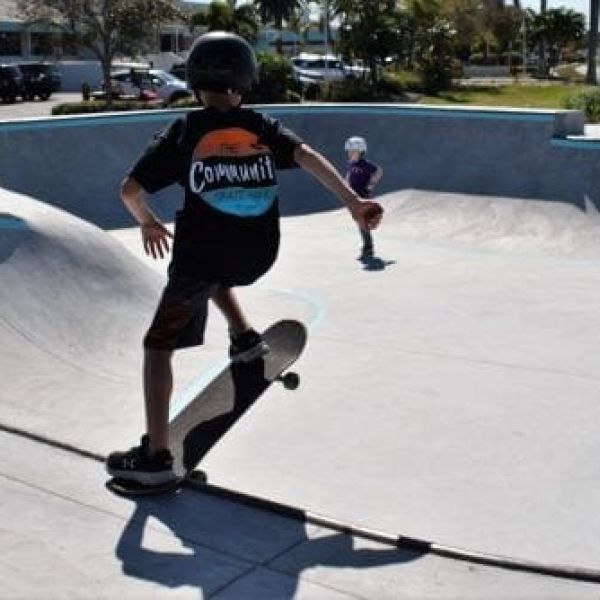 Skate park opens to cheers from local skaters