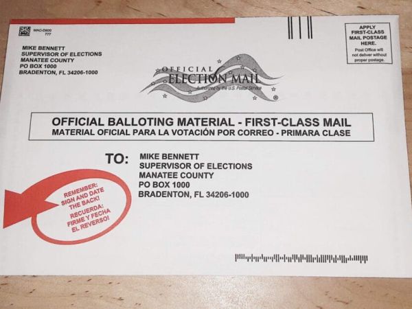Extra postage required for vote-by-mail ballots