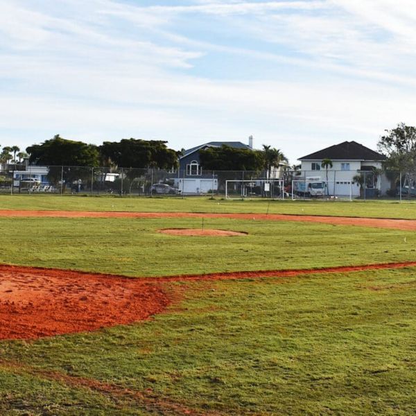 City baseball field being restored