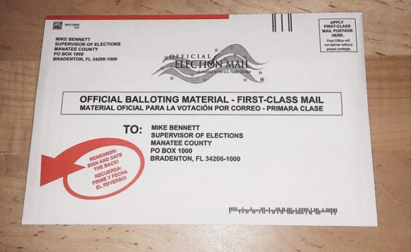Extra postage required for vote-by-mail ballots