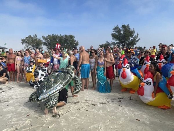 Plunging into a new year