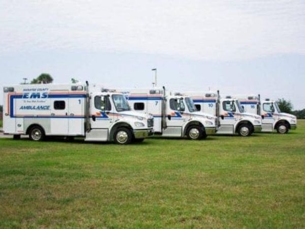 Manatee County EMS ambulance