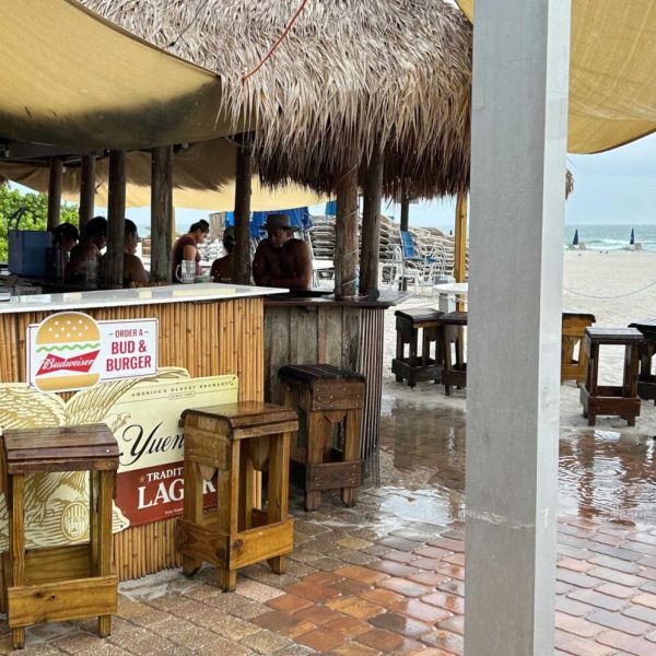 Sunday rain keeps AMI beach crowds light, but fun was still had