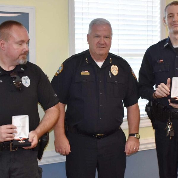 Bradenton Beach police officers receive medals