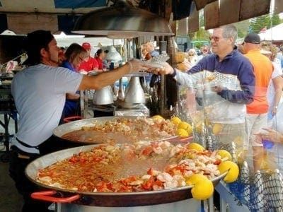 Cortez Commercial Fishing Festival food