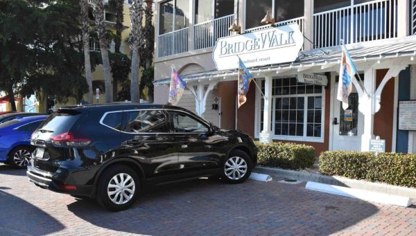 BridgeWalk resort enforcing reserved parking spaces