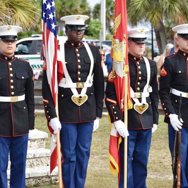 Anna Maria pays tribute to veterans with parade and ceremony
