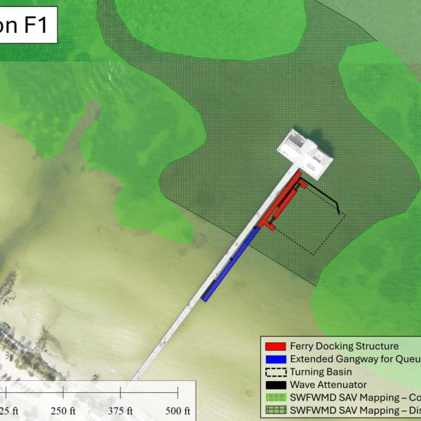 County defers to city on pier ferry plan