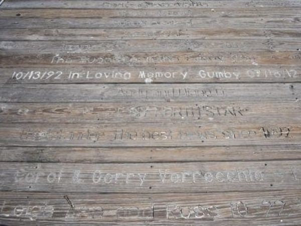 Anna Maria City Pier Planks