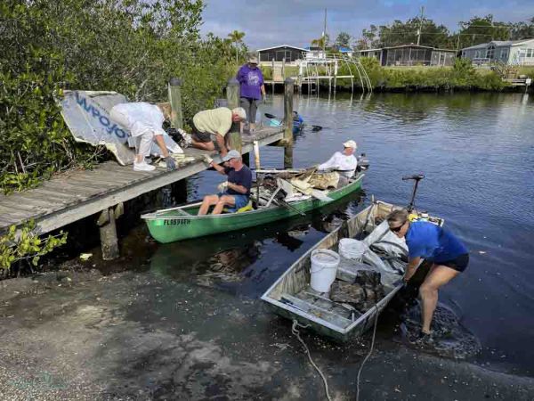 Reel Time: Suncoast Waterkeepers lead post-Ian cleanup