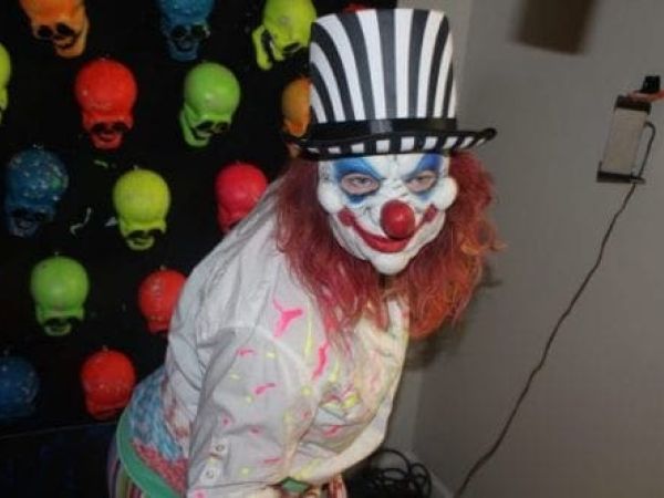 AME fall fest evil clown girl