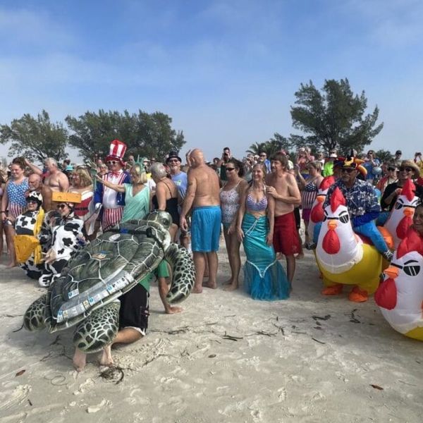 Plunging into a new year