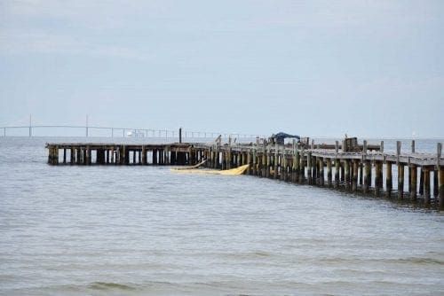 AM Pier building gone