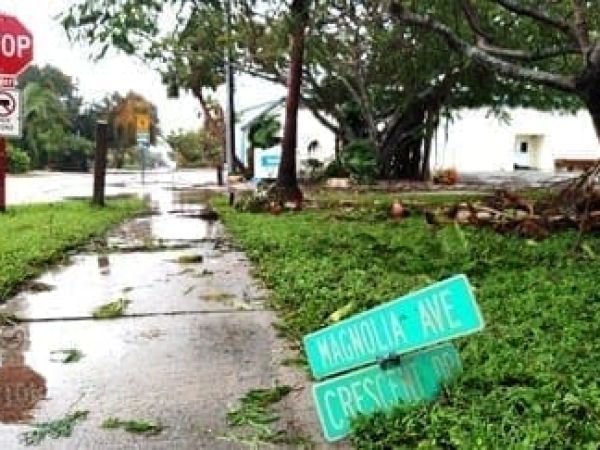 Anna Maria sign post-Irma