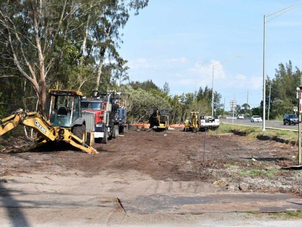 New sewer line will abut Peninsula Bay property