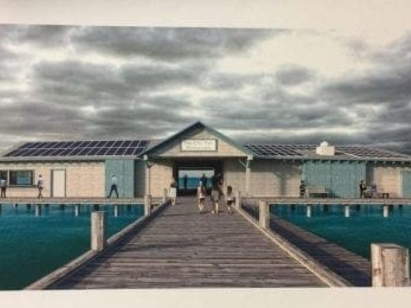 Anna Maria pier mock up