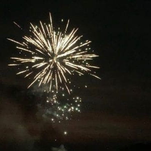 Surprise - more fireworks tonight!
