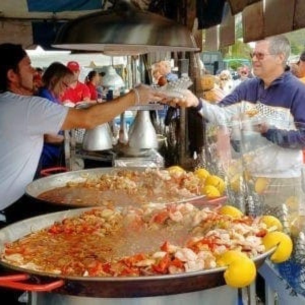 Cortez Commercial Fishing Festival food