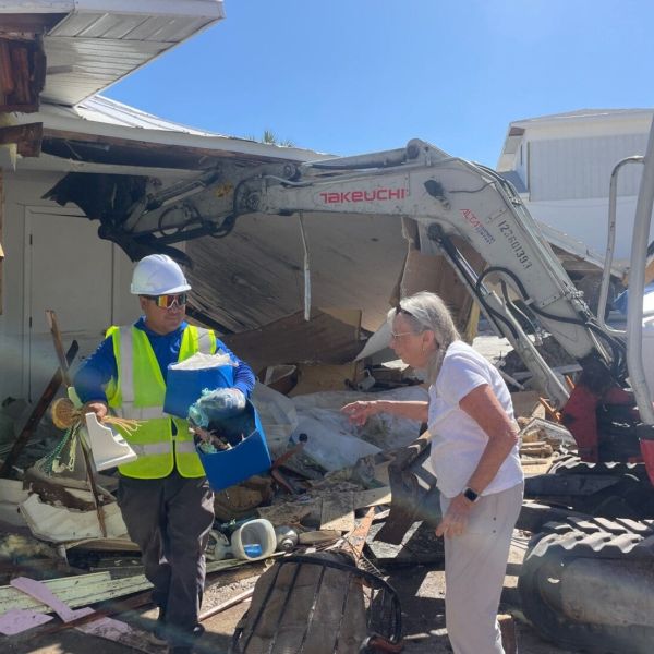 1930 Bradenton Beach bungalow demolished due to damage from hurricane Helene