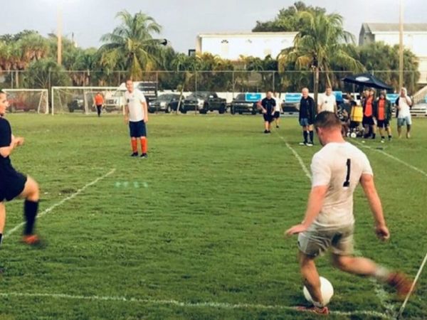 Soccer championship game delayed