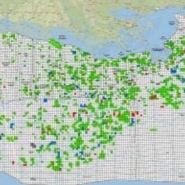 oil lease map