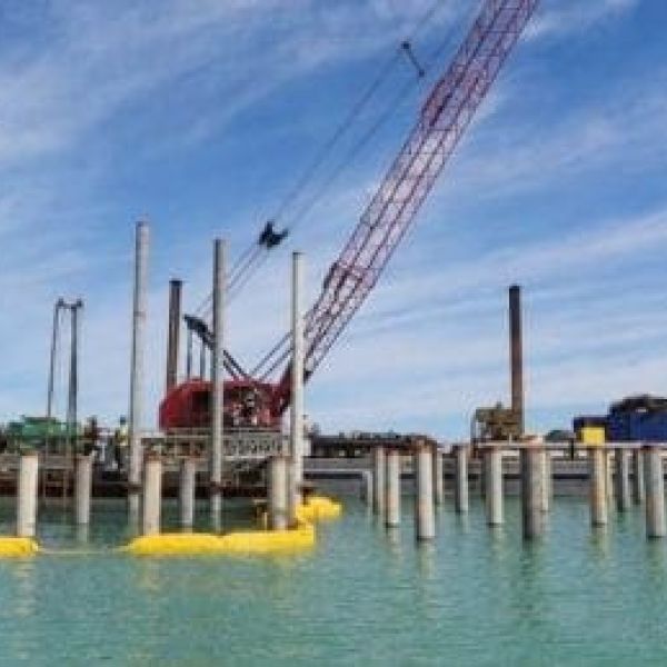 Mayor provides pier construction update
