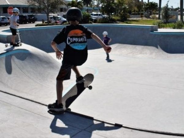 Skate park opens to cheers from local skaters