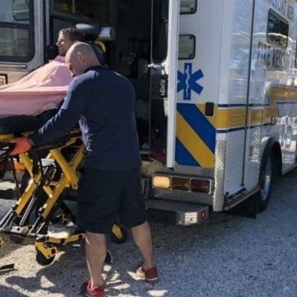 Captain rescues five