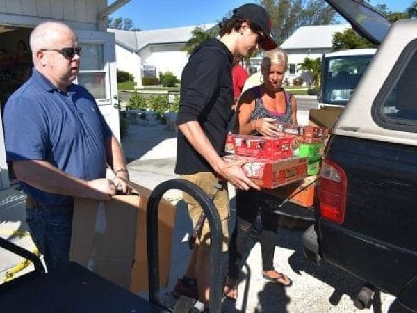 Roser Food Pantry gets a big helping hand