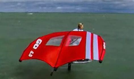 Wing foil rider bitten by shark offshore of Anna Maria