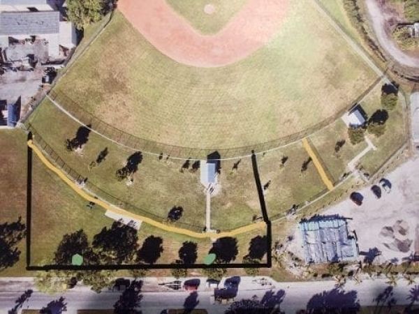 Holmes Beach dog park aerial