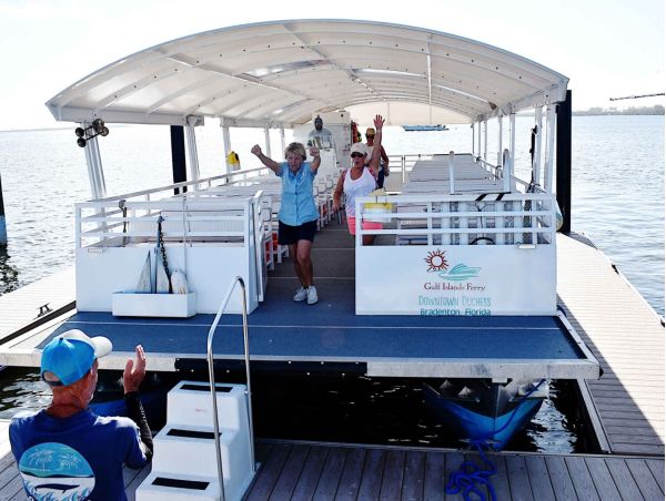 Ferry service resumes in Bradenton Beach