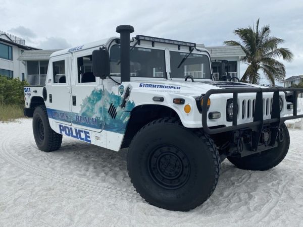 Holmes Beach Hummer not just for show