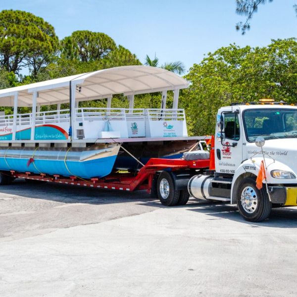 County water taxis arrive