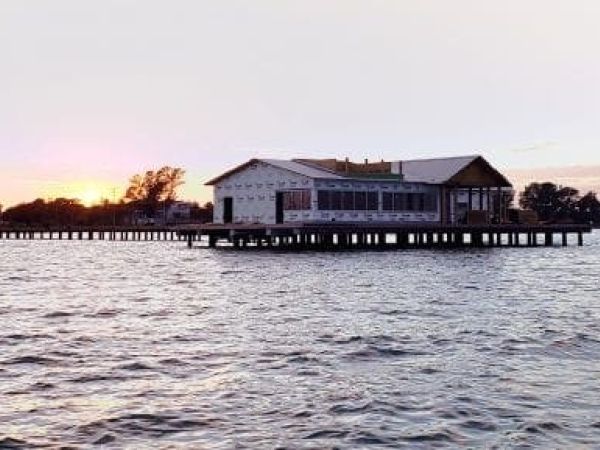 New pier takes shape