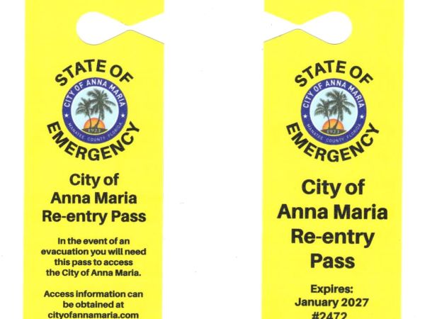 Anna Maria issuing new re-entry passes