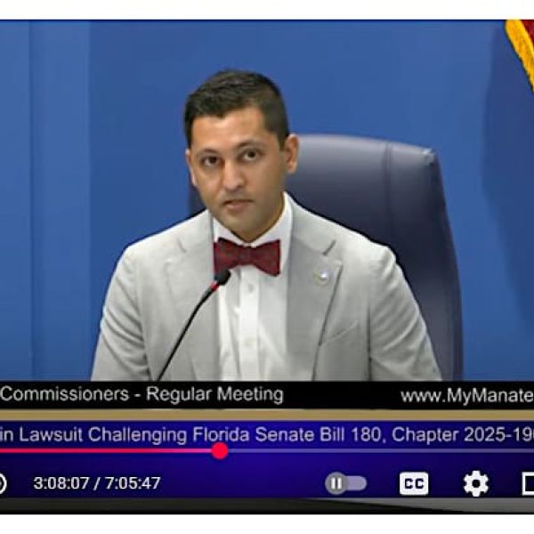 Manatee County joining SB 180 legal challenge