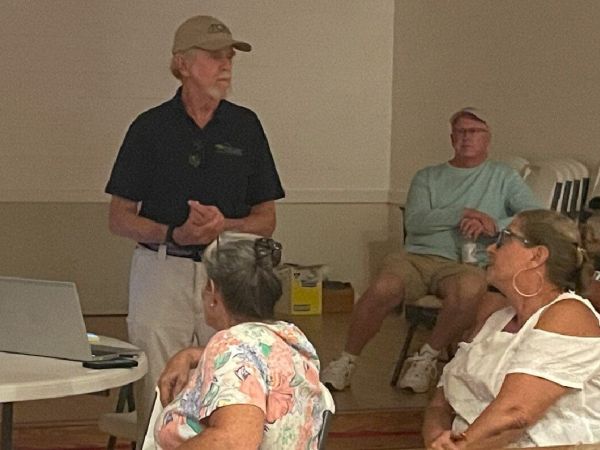 FISH board sees aerial video of preserve