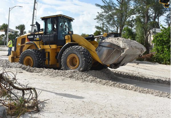 Hurricane recovery underway on Anna Maria Island