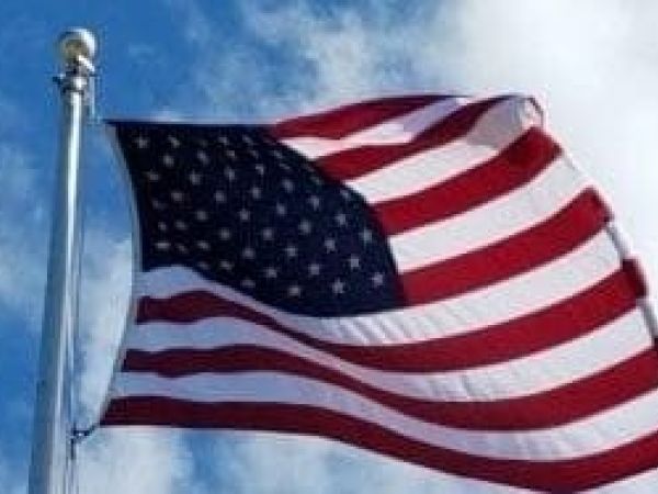 Flag at Veterans Park, Bradenton