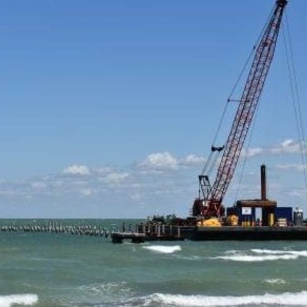 Two city pier pilings fail