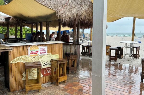 Sunday rain keeps AMI beach crowds light, but fun was still had