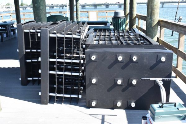 Mini reefs at pier repaired without approval